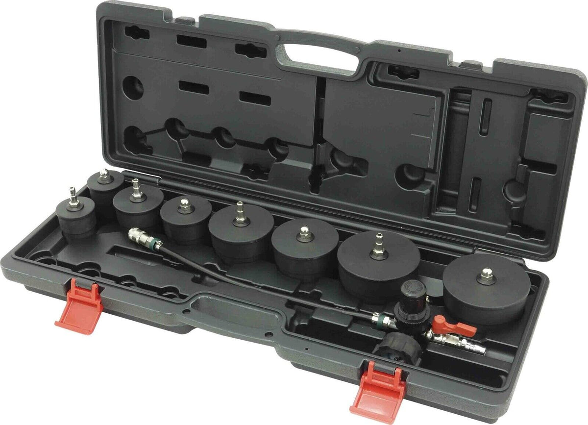PK Tools 9pc Turbo System Pressure Tester Kit Leakage Tester ...