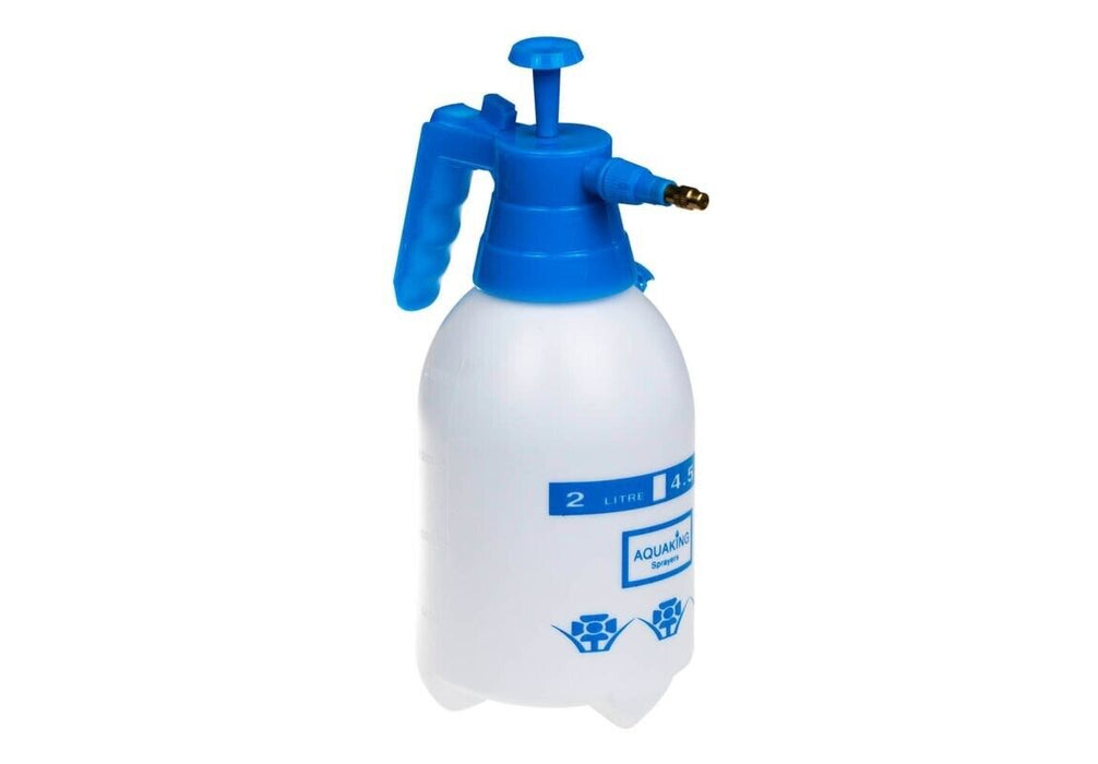 Hills 2L Garden Pressure Sprayer  Spray Watering Bottle Adjustable Brass Nozzle