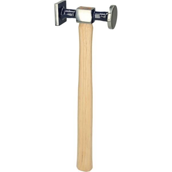 Car Panel Beating Hammer: Straight Pein Pick/Cross Chisel/Shrinking Hickory HDL - FISHER DISCOUNT