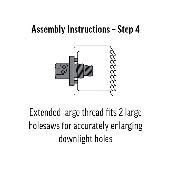 Force pro 7PC Quick Release Arbor Starter Kit:2PC 1/2" 14-30mm 3PC 5/8" 32-152MM