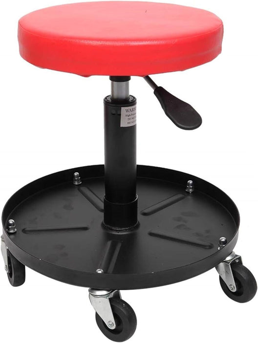 PK TOOLS WORK SHOP GARAGE STOOL ROLLING MECHANICS PNEUMATIC CREEPER SEAT