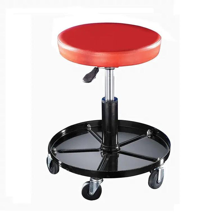 PK TOOLS WORK SHOP GARAGE STOOL ROLLING MECHANICS PNEUMATIC CREEPER SEAT