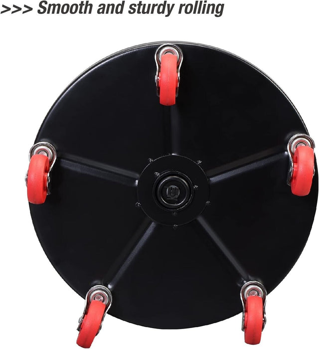 PK TOOLS WORK SHOP GARAGE STOOL ROLLING MECHANICS PNEUMATIC CREEPER SEAT