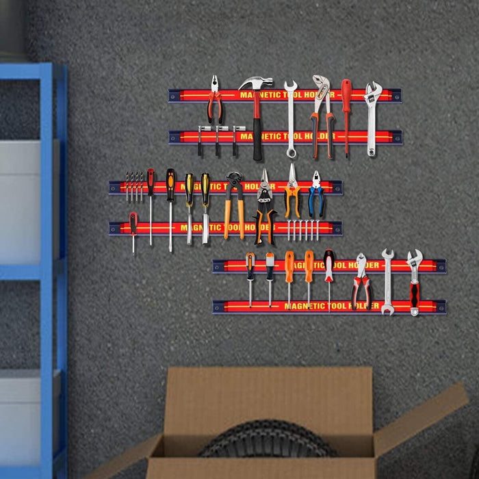 Force pro Magnetic Knife Holder Rack Knives Tool Shelf Magnet 50cm AUS 20kg