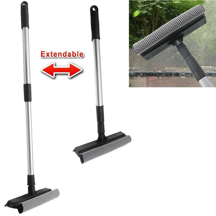 PK Wash 30cm Aluminium Handle Squeegee - 20cm Head Easy Clean Windscreen & Glass