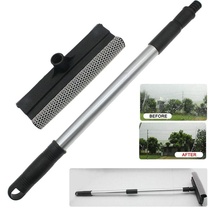 PK Wash 30cm Aluminium Handle Squeegee - 20cm Head Easy Clean Windscreen & Glass