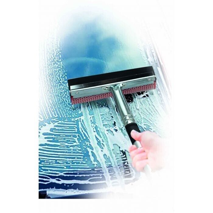 PK Wash 30cm Aluminium Handle Squeegee - 20cm Head Easy Clean Windscreen & Glass