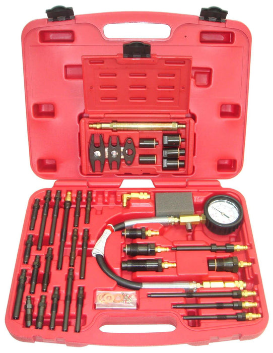 T&E Tools Diesel Engines Master Compression Tester Set Made in Taiwan