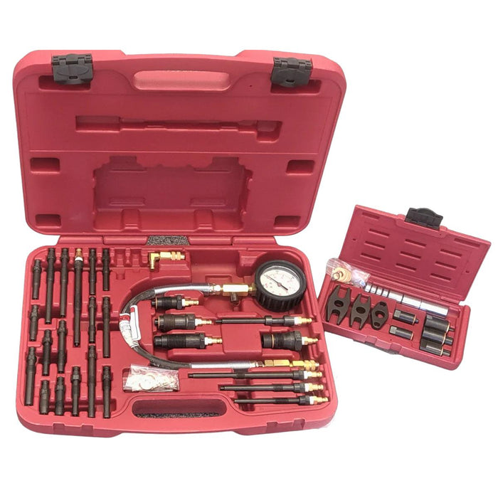 T&E Tools Diesel Engines Master Compression Tester Set Made in Taiwan