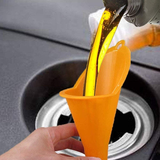 Extra Long Super Long Neck Funnel for Engine Oil Transmission Liquid Motorcycle - FISHER DISCOUNT
