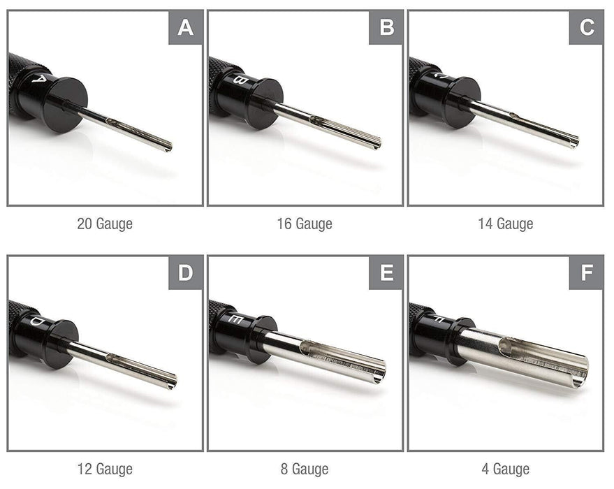 T&E Tools 7PC Deutsch Connector Removal Tool Kit Wiring Terminal Release Pin Set