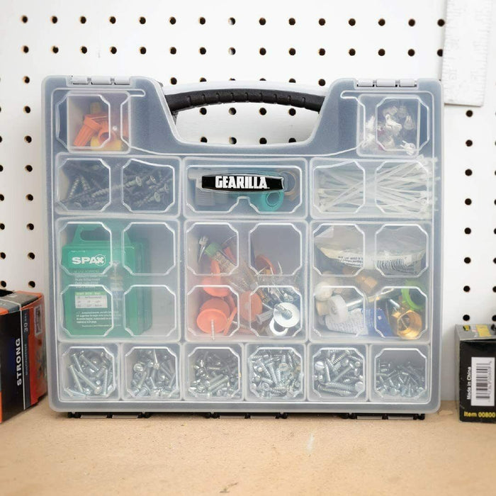 28 Compartments Plastic Storage Box Container  Craft Organiser-Case 460x330x75mm