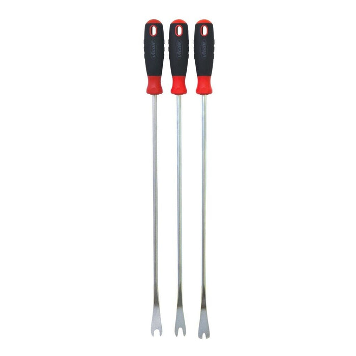 PK Tools Door Trim Clips Removal 3pc Set 4.5mm, 6mm, 9.5mm 380mm Length