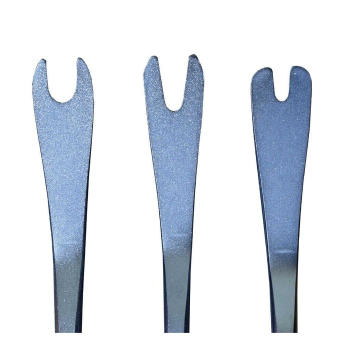 PK Tools Door Trim Clips Removal 3pc Set 4.5mm, 6mm, 9.5mm 380mm Length