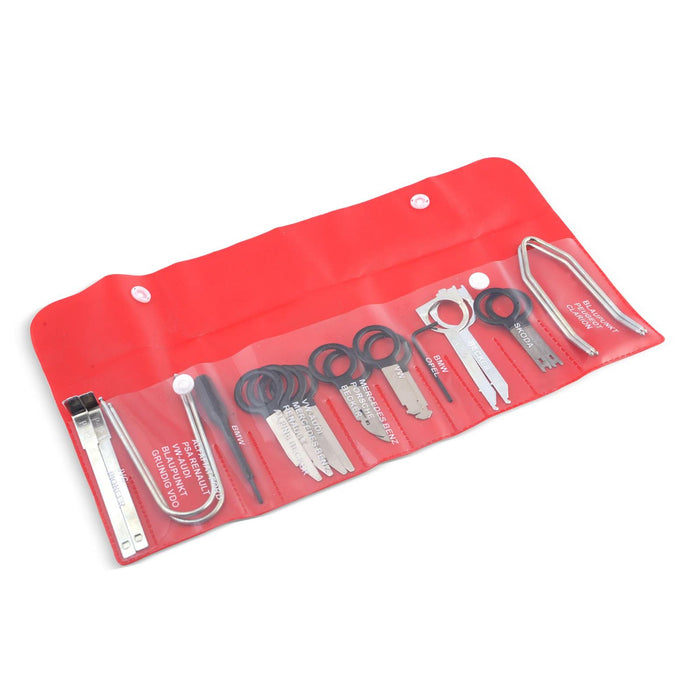 20PCS Car Radio Removal Tool Kit Stereo Head Unit Audio Equipment Tools Key Set