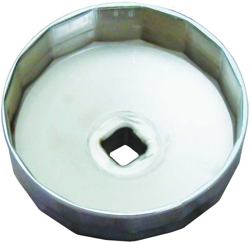 PK TOOL CUP STYLE OIL FILTER REMOVER 77mm 12 Flat Points - FISHER DISCOUNT