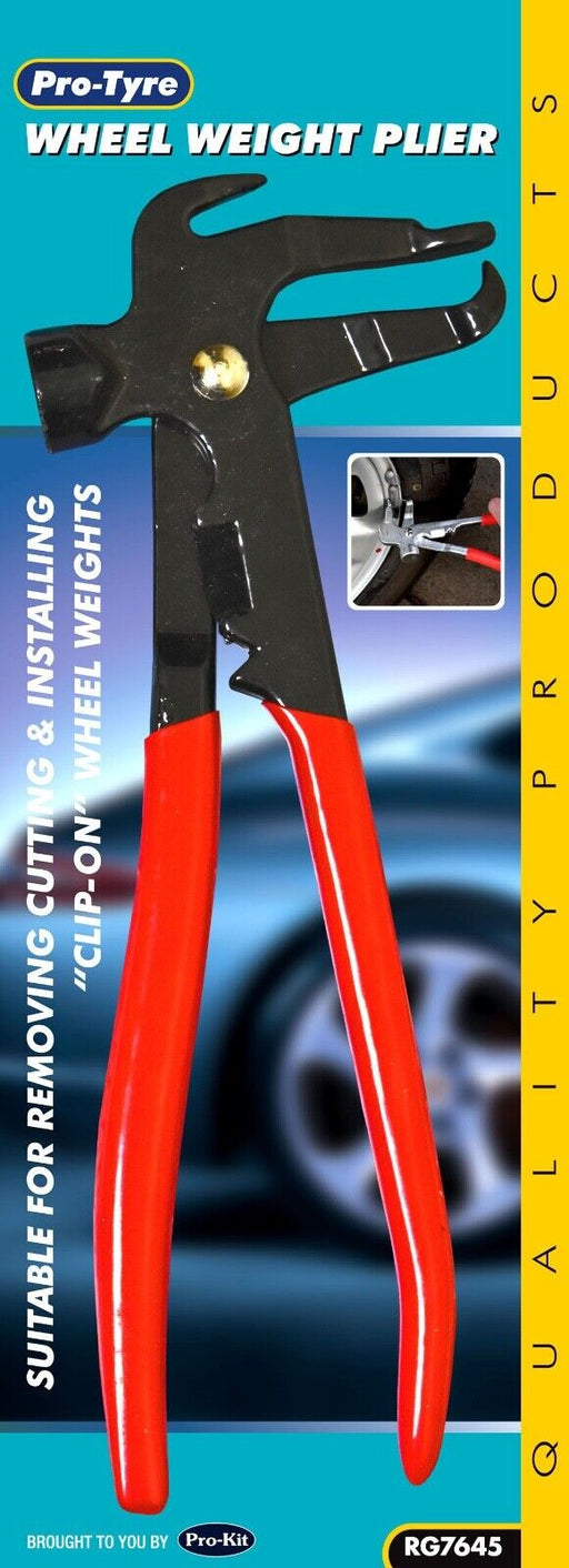 Auto Tyre Wheel Hub Rim Weight Clip Installation Removal Balancing Hammer Pliers - FISHER DISCOUNT