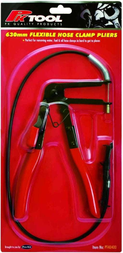 Force pro Flexible Wire 24“ Long Reach Hose Clamp Pliers Fuel Oil Water Hose - FISHER DISCOUNT