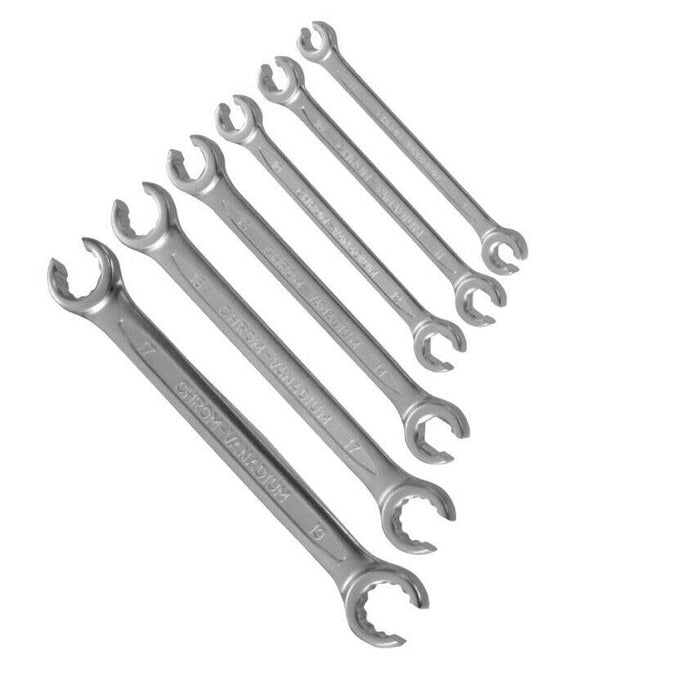 PRO 6PC Metric Flare Nut Spanner Wrench 8,9,10,11,12,13,14,15,16,17,18MM CR-V