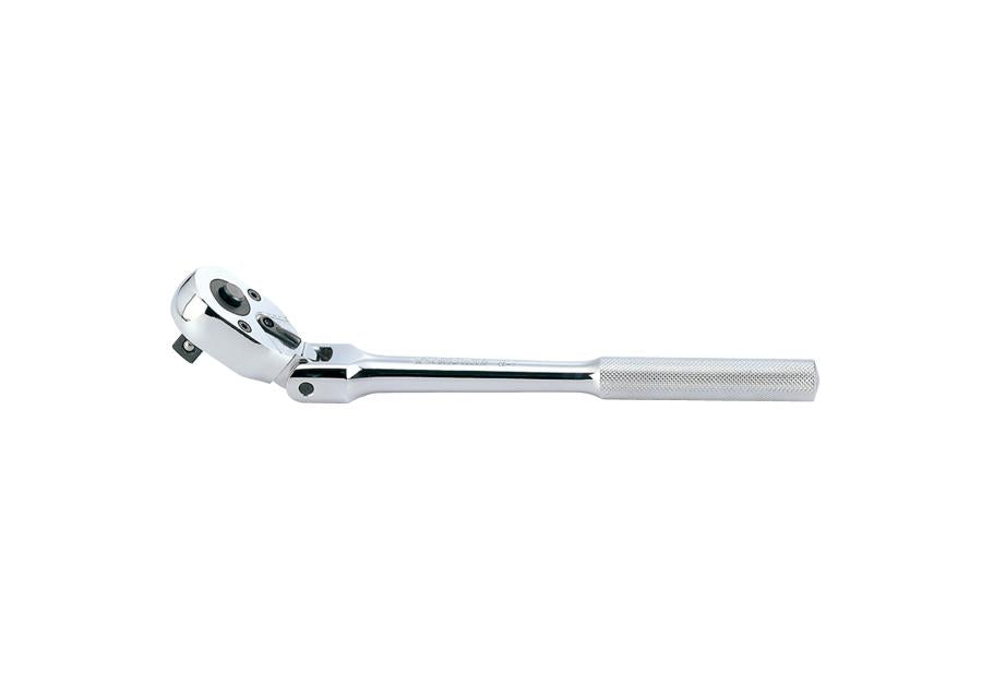 KING TONY 72T Flexible Ratchet Reversible 1/2" Dr Knurled Handle  Made in Taiwan