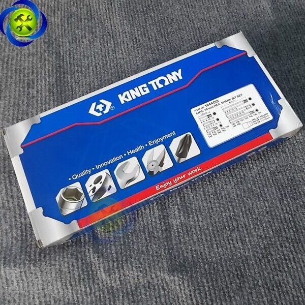 KING TONY  44 PC 10mm Master Bit Set Made in Taiwan T20-T60 H4-H12  M5-M12