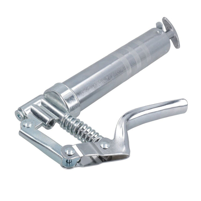 Mini Grease Gun Manual 3oz./ 120cc Hand Pistol Grip Flexible Extension Hose