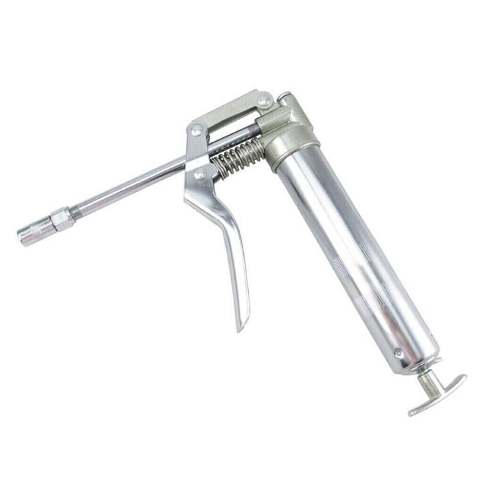 Mini Grease Gun Manual 3oz./ 120cc Hand Pistol Grip Flexible Extension Hose