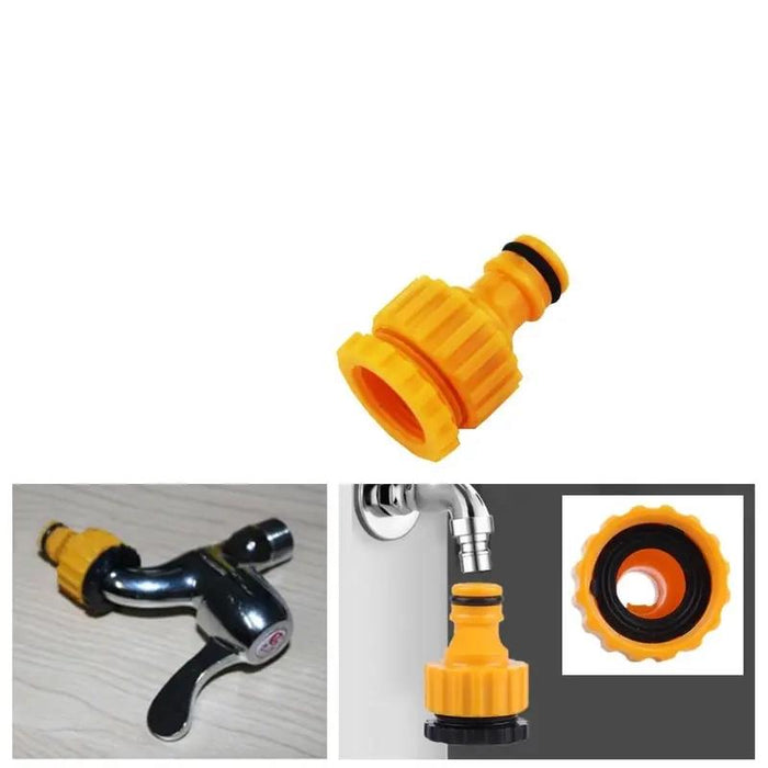 4PC Garden Water Hose Pipe Tap Adaptors Hose Connector Fitting Hosepipe