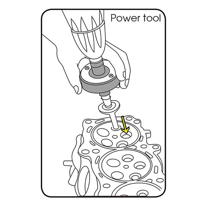 KING TONY Oscillating Valve Lapping Tool Makes Job Easy! 22mm / 28mm Sucker Head