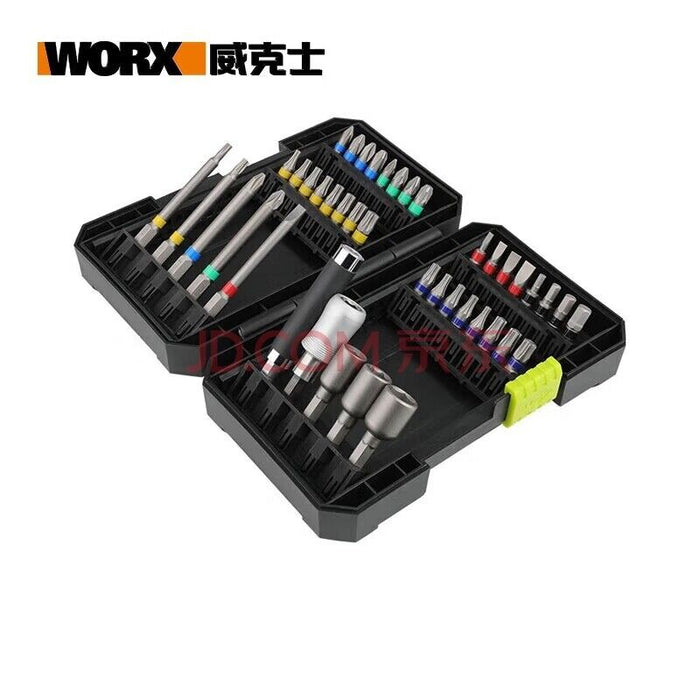 Force pro 42 Piece Impact Driver Rated 1/4" Screwdriver Bit Set + Case