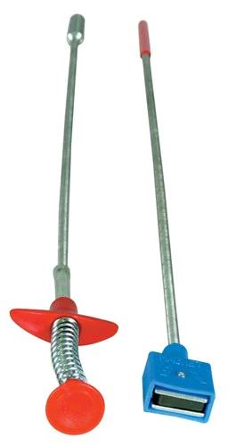 Force pro® WIDE JAW Magnetic Pick-Up Tool Nails Screws Flexible Strong 60cm Long