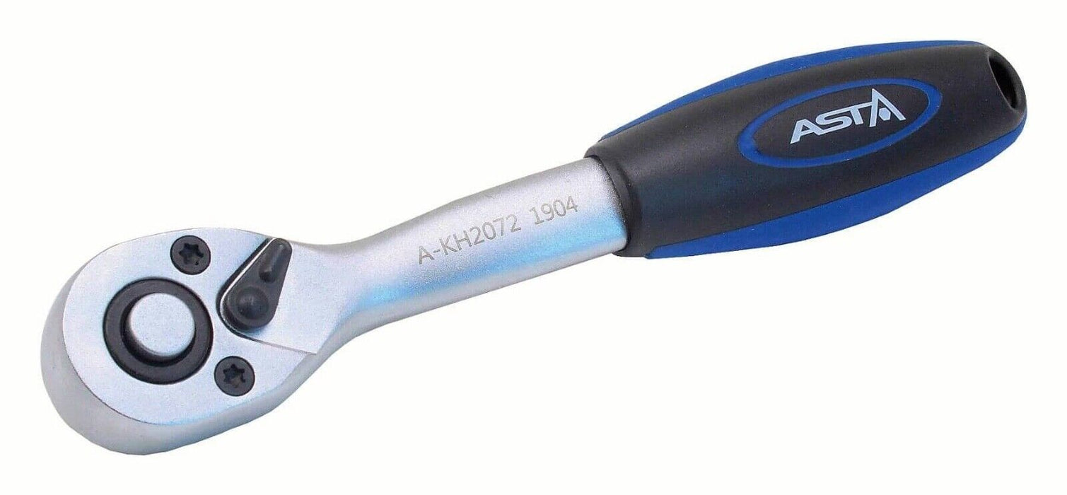 Handle Drive Socket Ratchet Wrench Spanner Heavy Duty Quick Release 1/4 3/8 1/2"