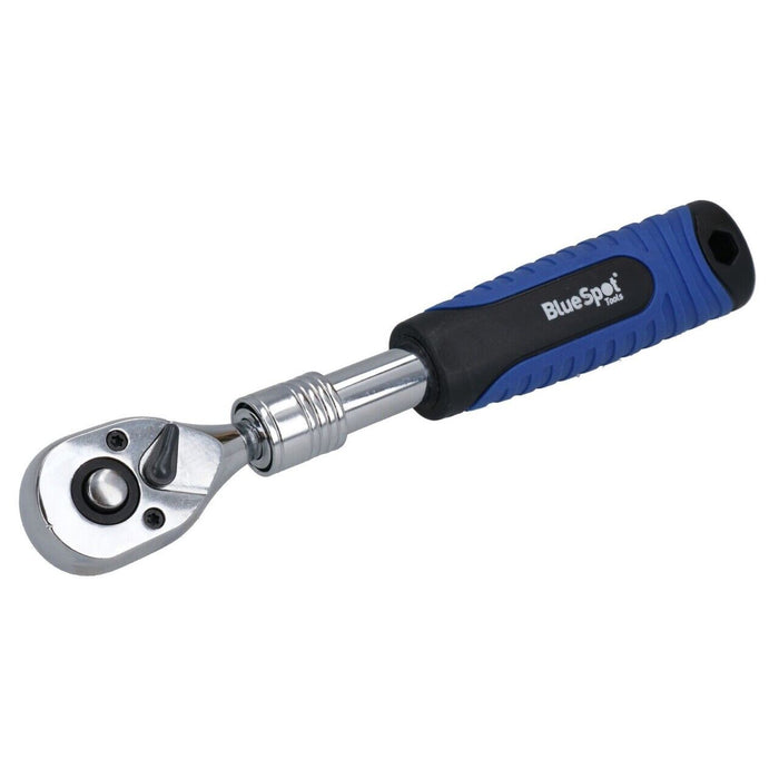 3/8 and 1/2in DrTelescopic Extendable Ratchet 72 Teeth Quick Release 305 – 440mm
