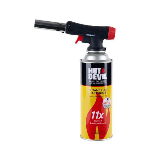 Hot Devil Cordless Butane Gas Powered Torch (Bonus Pack) - HD910 - FISHER DISCOUNT
