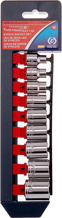 PROStandard Socket Set 1/4" 3/8" 1/2" Drive 10pc metric Tool HIGH QUALITY 5-21MM - FISHER DISCOUNT