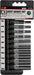 FORCE PRO 9pcs 1/4 3/8 1/2 Deep Socket Set 1/4" 3/8" 1/2" Drive metric Tool - FISHER DISCOUNT