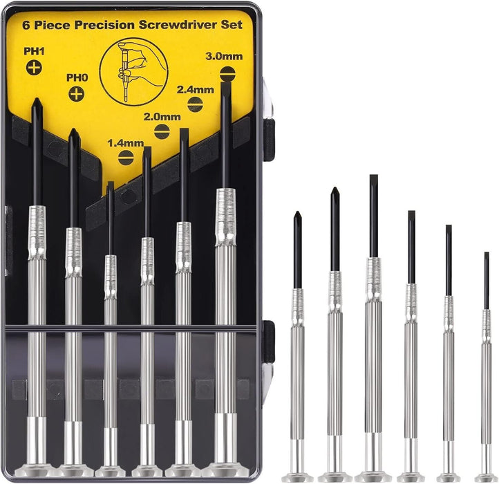 6pcs Precision Mini Screwdriver Set Phone Watch Jewellery Electronic Repair Tool