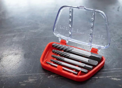Force pro Damaged Screw Bolt Extractor Ezy Out Set Easy Broken Screw Remover Kit - FISHER DISCOUNT