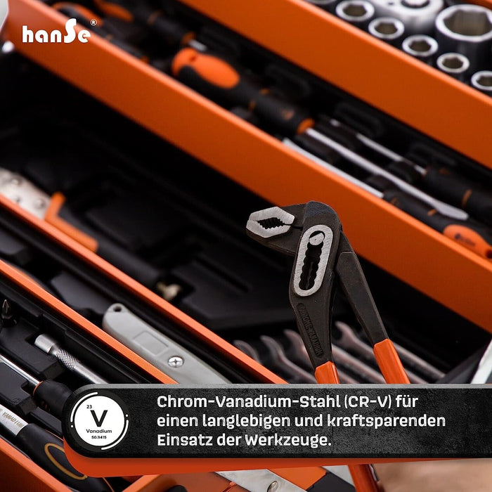 Force pro 85PCE Spanner Socket Set & Case Premium Quality Chrome Vanadium Steel
