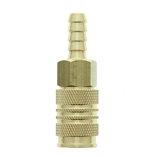 Solid Brass SOCKET HOSE BARB RYCO STYLE AIR FITTING COUPLER FIT 3/8" HOSE AU - FISHER DISCOUNT