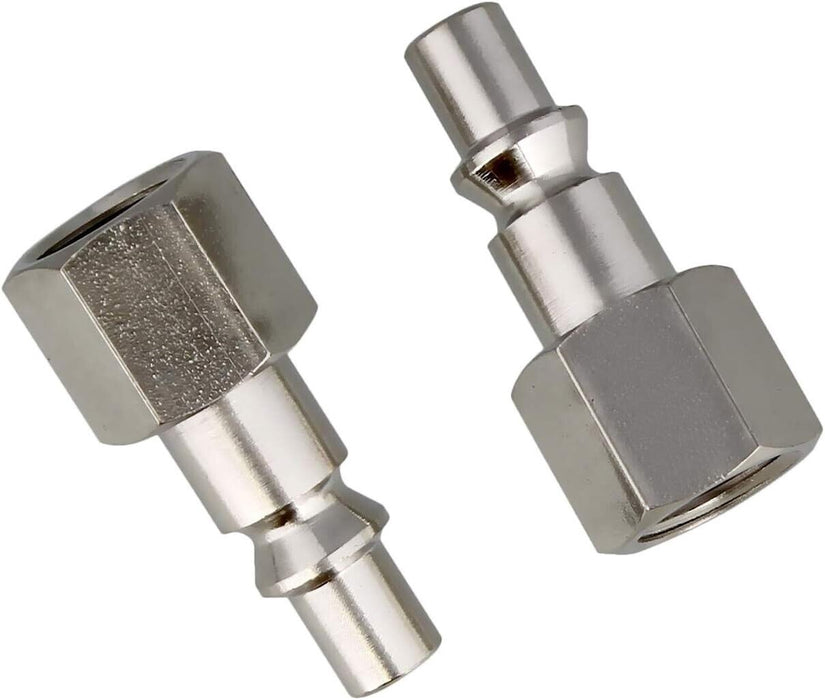 2PC NITTO MALE Quick Connect COUPLING AIR FITTING 1/4” BSP FEMALE THREAD (20PF)