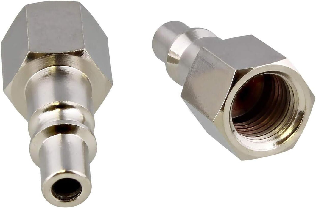2PC NITTO MALE Quick Connect COUPLING AIR FITTING 1/4” BSP FEMALE THREAD (20PF)