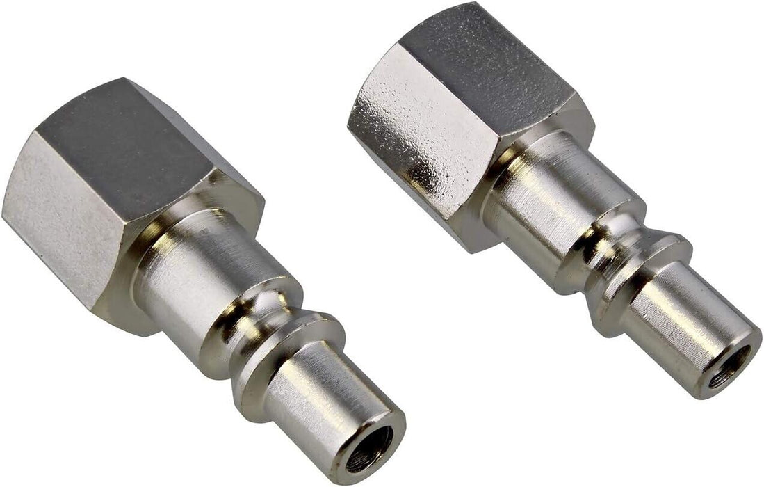 2PC NITTO MALE Quick Connect COUPLING AIR FITTING 1/4” BSP FEMALE THREAD (20PF)