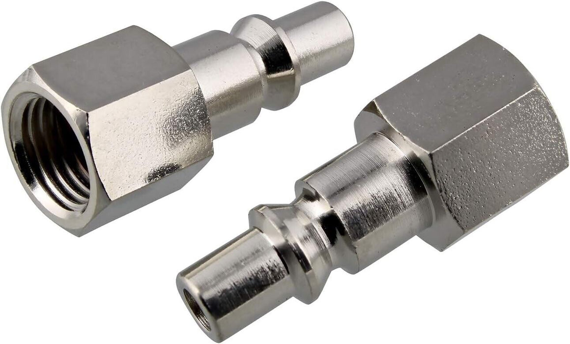 2PC NITTO MALE Quick Connect COUPLING AIR FITTING 1/4” BSP FEMALE THREAD (20PF)