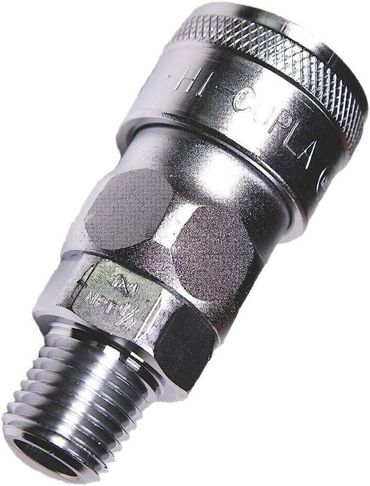 Force pro 1/4" BSP SOCKET MALE NITTO STYLE AIR FITTING Quick Connect Hi-Cupla
