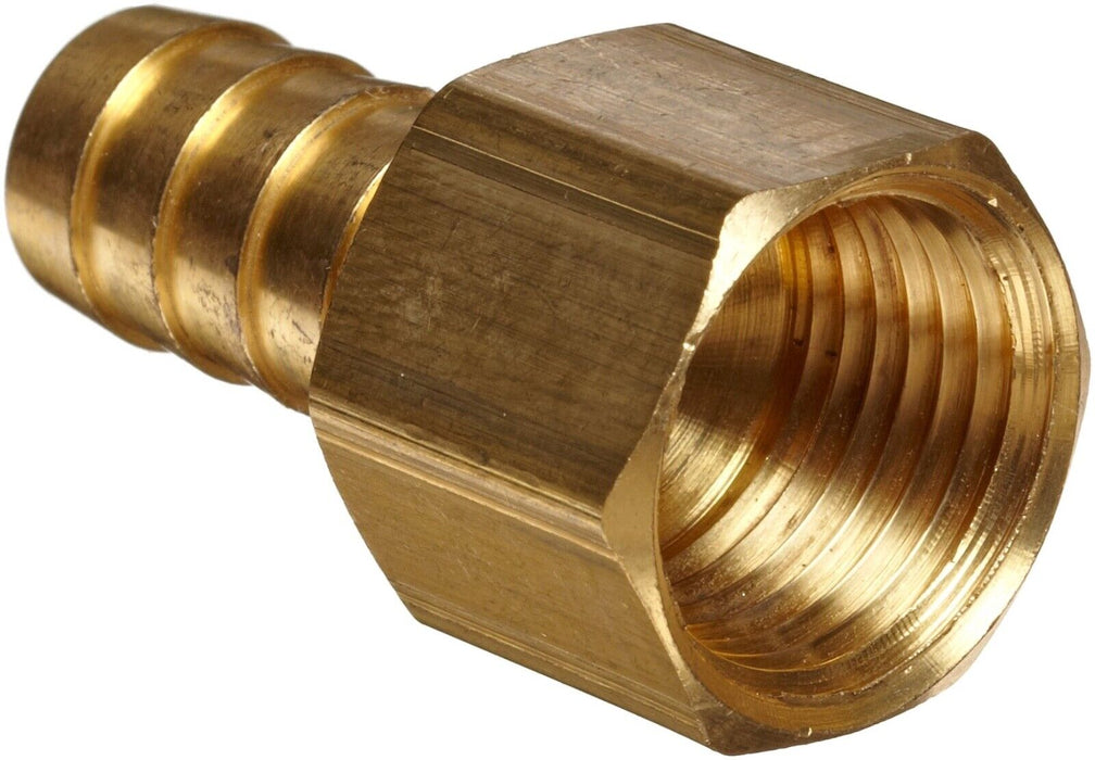 1/4 5/16 3/8” BSP BRASS FEMALE HOSE TAIL BARBED FITTING TO SUIT AIR HOSE