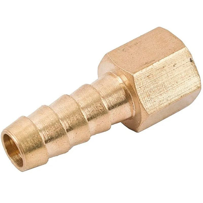 1/4 5/16 3/8” BSP BRASS FEMALE HOSE TAIL BARBED FITTING TO SUIT AIR HOSE