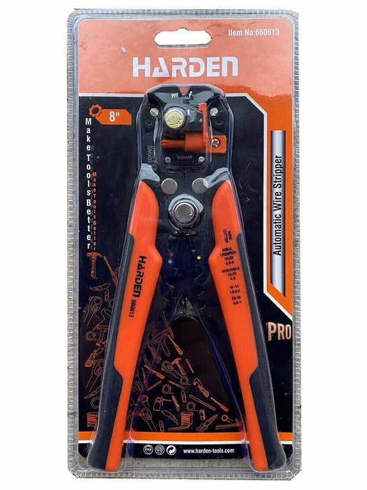 HARDEN Automatic Wire Cutter Stripper Pliers Electrical Cable Crimper Terminal