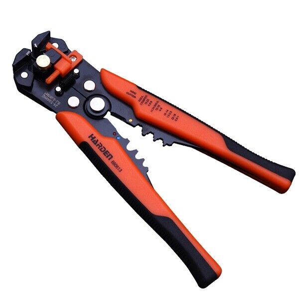 HARDEN Automatic Wire Cutter Stripper Pliers Electrical Cable Crimper Terminal