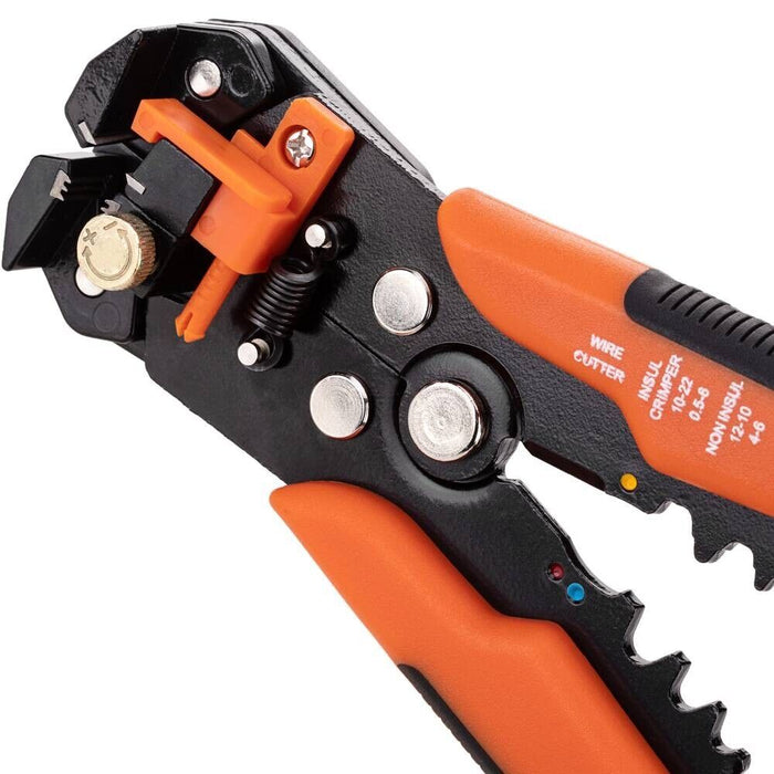 HARDEN Automatic Wire Cutter Stripper Pliers Electrical Cable Crimper Terminal